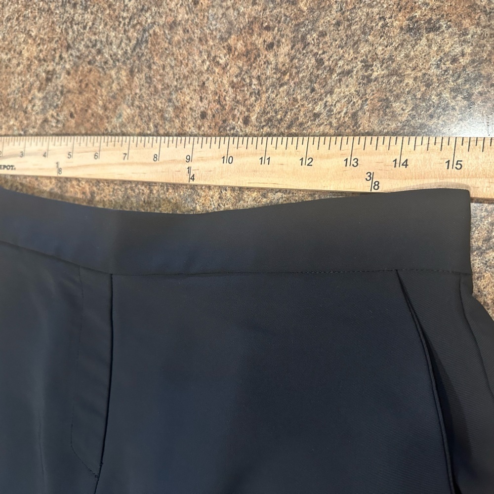 Zenana Wide Leg Pants Size XL Black High Rise Pockets Elastic Waistband At Back - Picture 10 of 12